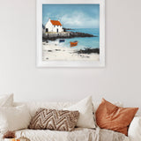 The Coastal House - White Hurstwood Square Frame