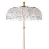 The Elowen Cotton Fringe Parasol