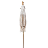 The Elowen Cotton Fringe Parasol