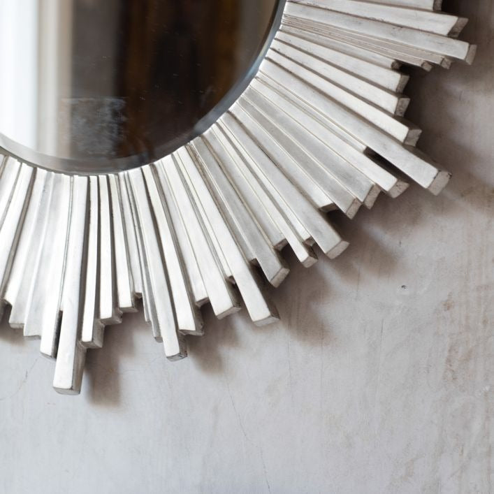 The Helios Round Sunburst Mirror