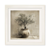 The Olive Tree - Cream Hurstwood Square Frame