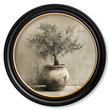 The Olive Tree – Oxford Round Frame