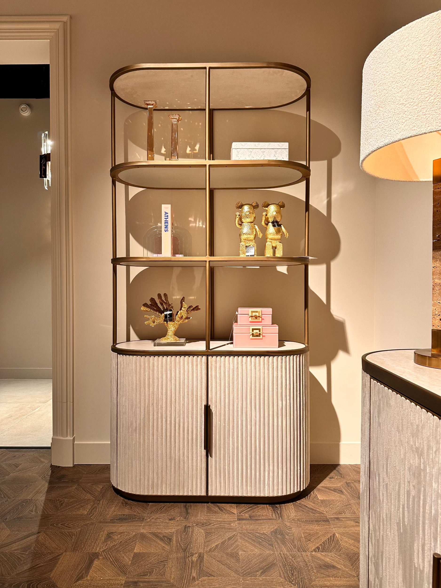 Richmond Interiors Tivoli Display Cabinet – 2 Doors and 3 Shelves ...