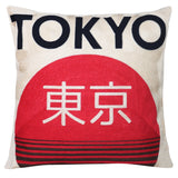 Tokyo Needlepoint Cushion