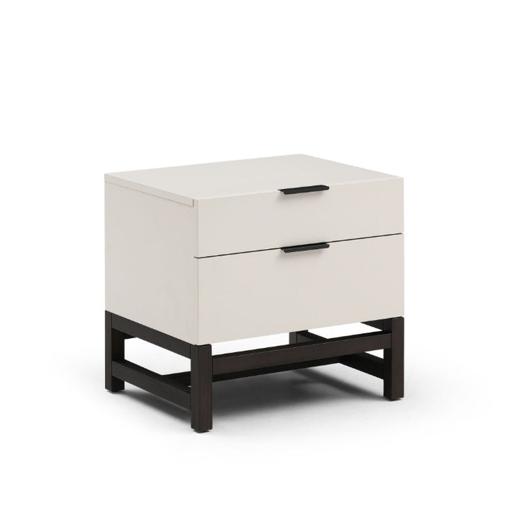 Tommy Franks Webb Bedside Table – Matte Beige