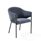 Tommy Franks Aidan Armchair – Navy – Set of 2