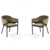 Tommy Franks Aidan Chair – Olive – Set of 2