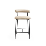 Tommy Franks Alita Bar Stool – Dark Marble