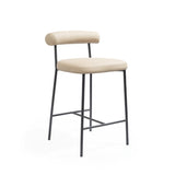 Tommy Franks Alita Bar Stool – Dark Marble