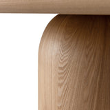 Tommy Franks Basilca Dining Table - 240cm - Ash Oak