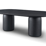 Tommy Franks Basilca Dining Table - 240cm - Matte Black