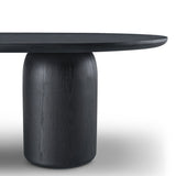 Tommy Franks Basilca Dining Table - 240cm - Matte Black