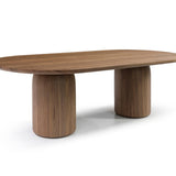 Tommy Franks Basilca Dining Table - 240cm - Walnut