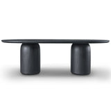 Tommy Franks Basilca Dining Table - 270cm - Matte Black