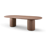 Tommy Franks Basilca Dining Table - 270cm - Walnut