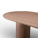 Tommy Franks Basilca Dining Table - 270cm - Walnut