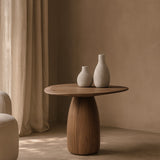 Tommy Franks Basilca Side Table - Walnut