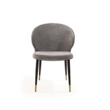 Tommy Franks Bellroy Dining Chair – Giselle Charcoal