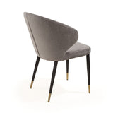 Tommy Franks Bellroy Dining Chair – Giselle Charcoal