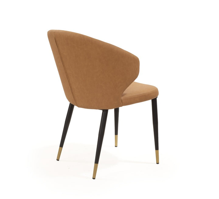 Tommy Franks Bellroy Dining Chair – Vintage Eco Pelle Honey