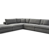 Tommy Franks Blanco 5 Piece Modular Sofa – Charcoal