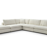 Tommy Franks Blanco 5 Piece Modular Sofa – Chex Polar Bouclé