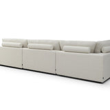 Tommy Franks Blanco 5 Piece Modular Sofa – Chex Polar Bouclé