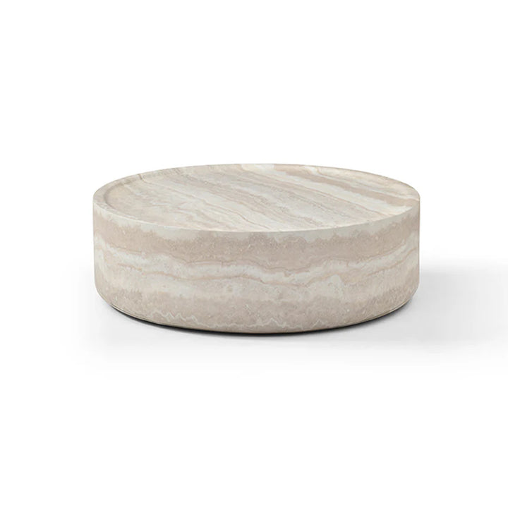 Tommy Franks Ciladro Coffee Table – Faux Travertine – Large
