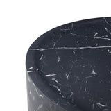 Tommy Franks Ciladro Side Table – Faux Black Marble
