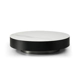 Tommy Franks Coin Coffee Table – White Ceramic Marble