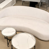 Tommy Franks Cove 4-Seater Sofa - Avery Velour Cream