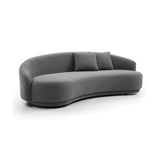 Tommy Franks Cove 4-Seater Sofa - Grey Bouclé