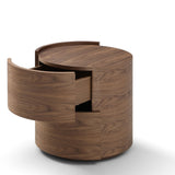 Tommy Franks Dexter Bedside Tables – Walnut – Set of 2