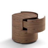 Tommy Franks Dexter Bedside Tables – Walnut – Set of 2