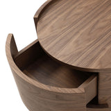 Tommy Franks Dexter Bedside Tables – Walnut – Set of 2