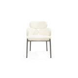 Tommy Franks Dream Dining Chair – Embley Bouclé White