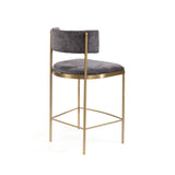 Tommy Franks Envie II Counter Stool – Giselle Dark Charcoal