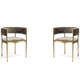 Tommy Franks Envie II Dining Chair – Set of 2 – Giselle Olive