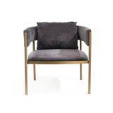 Tommy Franks Envie II Lounge Chair – Giselle Dark Charcoal