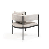 Tommy Franks Envie I Lounge Chair – Giselle Grey Beige