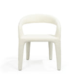 Tommy Franks Escada Dining Chair – Chex Polar Bouclé