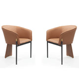 Tommy Franks Felipo Dining Chairs – Set of 2 – Colonial Tan