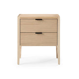 Tommy Franks Grafiato Bedside Table – Two Drawers
