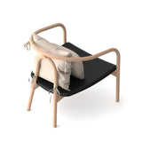 Tommy Franks Ikigae Solid Oak Lounge Chair