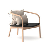 Tommy Franks Ikigae Solid Oak Lounge Chair
