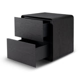 Tommy Franks Kota Bedside Table – Smoke Oak