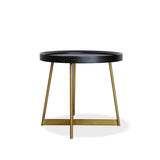 Tommy Franks Lane Side Table - Smoke Oak Gold