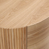 Tommy Franks Lantine Bedside Table – Ash Oak