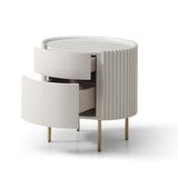 Tommy Franks Lantine Bedside Table – Beige