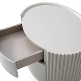 Tommy Franks Lantine Bedside Table – Beige